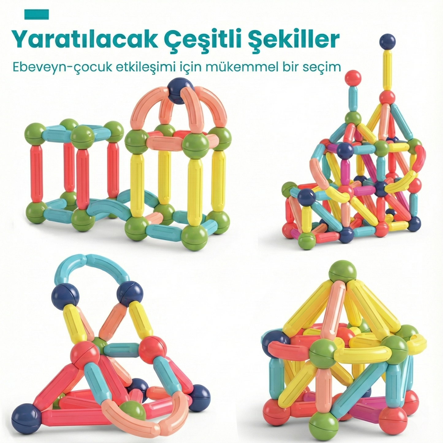 GeoMind-Manyetik Yapım Seti